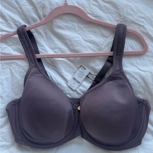 Chic Women's Bra in Charcoal Gray